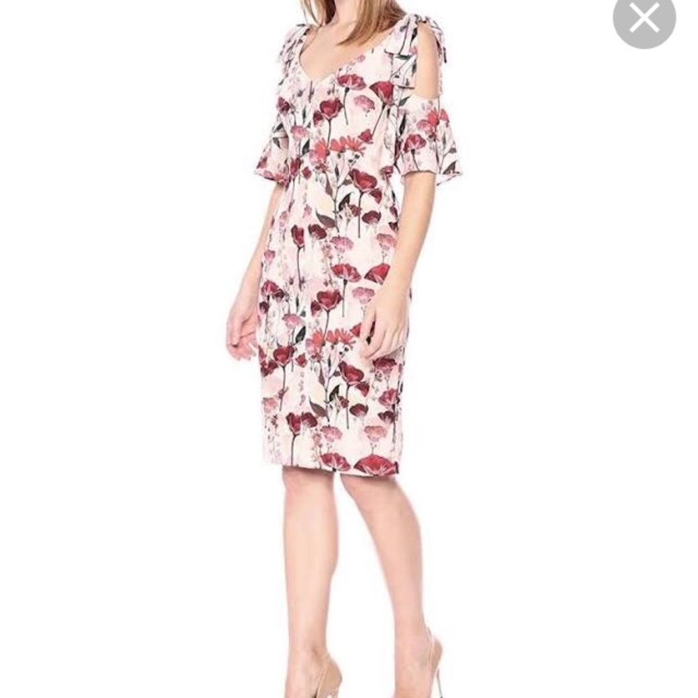 NWOT! Light pink floral dress!